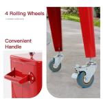 80 Quart Rolling Cooler with Bottle Opener