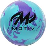MOTIV Max Thrill Hybrid Bowling Ball - Sky Blue/Purple