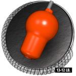 Hammer Raw Black/Purple/Teal Bowling Ball - 12lbs