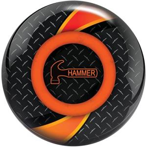 Hammer Turbine Bowling Ball - Black and Orange 15lbs