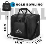 Himal Bowling Ball Tote Bag with Shoe Compartment