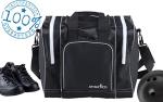 Athletico Single Ball Bowling Tote Bag - Black