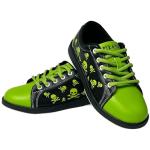Pyramid Youth Skull Black/Green Bowling Shoes Size 1