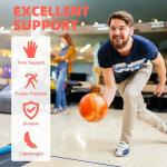 FURBBION Bowling Gloves with Wrist Support - Right M