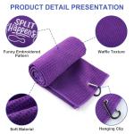 Funny Embroidered Bowling Towels - 4 Pack