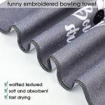 Newwiee Bowling Towel Set for Players and Fans