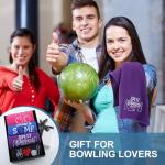 Funny Embroidered Bowling Towels - 4 Pack