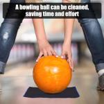 Patelai Microfiber Bowling Ball Cleaning Towel – Black