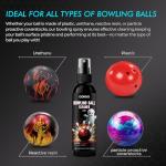 Bowling Ball Cleaner Spray with Towel Set