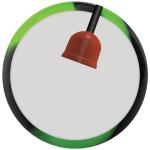 Columbia 300 Lime Swirl Bowling Ball 14lbs