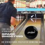 KR Strikeforce 10lb Undrilled Bowling Ball - Red/Black/White