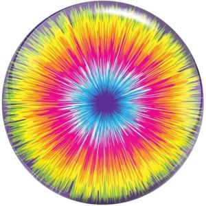 Brunswick Viz-a-Ball 10lbs Tie-Dye Bowling Ball