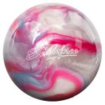 KR Strikeforce Undrilled Bowling Ball Pink/White 10lb