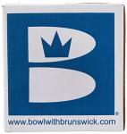 Brunswick TZone Indigo Swirl 12lb Bowling Ball