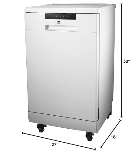 RCA 18" Portable Dishwasher for 8 Place Settings
