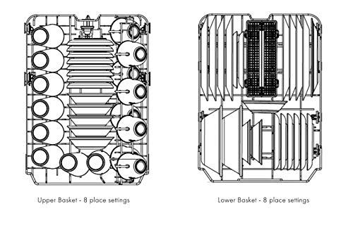 18" Top Control Custom Panel Dishwasher, Stainless Steel