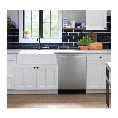 GE Top Control Dishwasher with Sanitize & Dry Boost