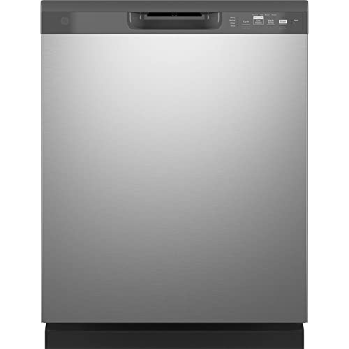 GE 24" Stainless Steel Front Control Dishwasher