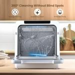 HAVA Portable Countertop Dishwasher with 8 Wash Programs