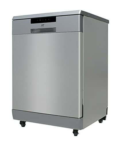 Energy Star 24" Portable Stainless Steel Dishwasher