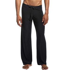 Men's Black Mesh Yoga Pants for Workouts