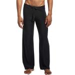 Men's Black Mesh Yoga Pants for Workouts