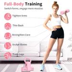 Adjustable 2-in-1 Dumbbell and Kettlebell Set