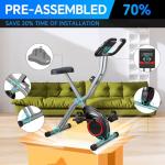 Foldable 33LB Exercise Bike for Home Workouts