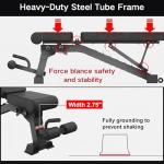 YOUTEN 1300 LB Adjustable Weight Bench for Home Gym