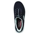 Skechers Women's Summits Sneaker in Navy Aqua