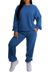 Nimsruc Women's Casual Jogging Sweatsuit Set