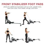 Magnetic Rowing Machine with Bluetooth and Tablet Holder