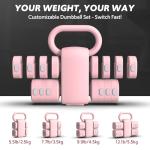 Adjustable Dumbbell Set for Home and Outdoor Workouts
