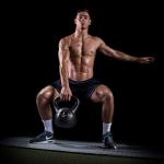 ProsourceFit 30 lb Vinyl Kettlebell