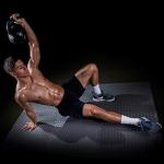 ProsourceFit 30 lb Vinyl Kettlebell