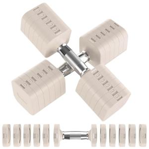 Adjustable Dumbbell Set with 6 Weight Levels