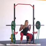 Sunny Health & Fitness Power Zone Squat Stand