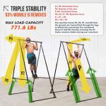 Sturdy Adjustable Free Standing Pull Up Bar