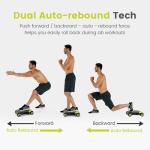 Wonder Core Slide Fit Ab Roller Wheel with Support