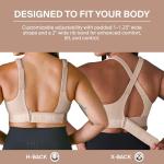 SHEFIT High-Impact Adjustable Zip Front Sports Bra