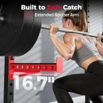 FLYBIRD SR1 Adjustable Squat Rack with Pull-Up Bar