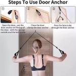 Ab Roller with Resistance Bands and Elbow Support