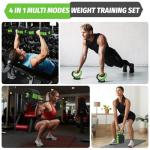 Adjustable 4-in-1 Dumbbell Weight Set for Home Gym