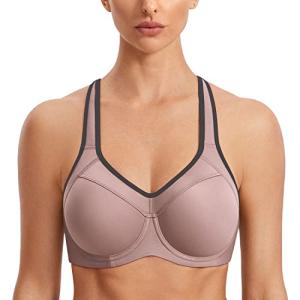 SYROKAN High Support Women's Racerback Sports Bra 38DD