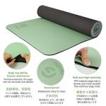 Eco-Friendly Non-Slip Yoga Mat with Strap