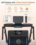 WELLFIT 4-in-1 Foldable Treadmill with Incline
