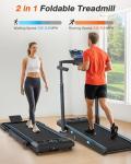 WELLFIT 4-in-1 Foldable Treadmill with Incline