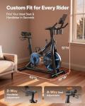 Merach Magnetic Exercise Bike with App and Tablet Mount
