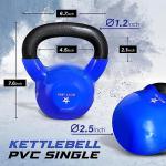 Yes4All Vinyl Coated Kettlebells for Full Body Workouts