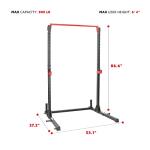 Sunny Health Adjustable Power Rack Squat Stand